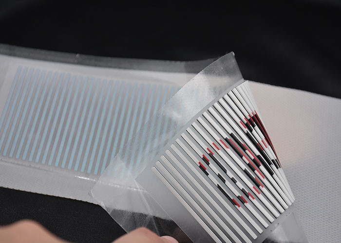 Custom 1mm Silicone Logo Heat Transfer Labels Printing For Clothing