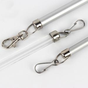 China Aluminum Alloy 12mm Thickness 2m Length Curtain Pull Rod For Bedroom wholesale