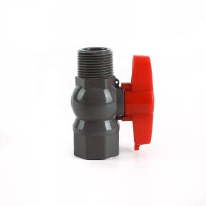 China OEM Plastic PVC/UPVC Ball Valve for Ball Valves Category STANDARD Length Manufactured wholesale