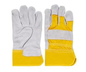 China Natural Split Cowhide Leather Gloves wholesale