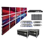Rental Flexible 500X500 Cabinet SMD LED Display 6500cd/m2 Brightness
