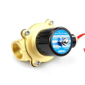 China Closed Oil Water Solenoid Control Valve AC220V DC12V 24V High Pressure 2 Ways wholesale