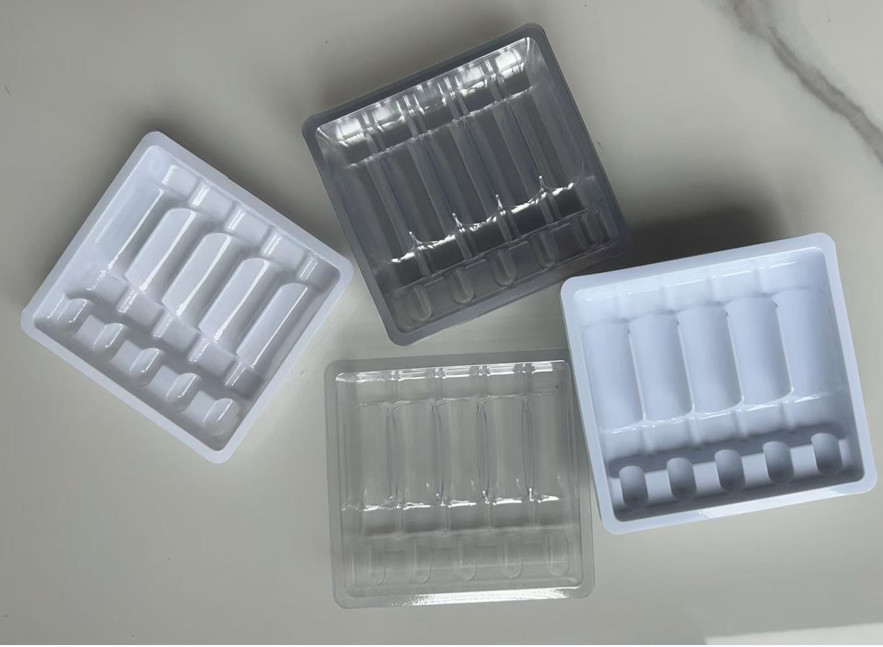Shock-proof Non-toxic 1ml~10ml PET Ampoule Water Injection Tray
