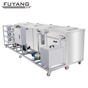 China 360L Automotive engine parts ultrasonic cleaner Four Tank 40KHz wholesale