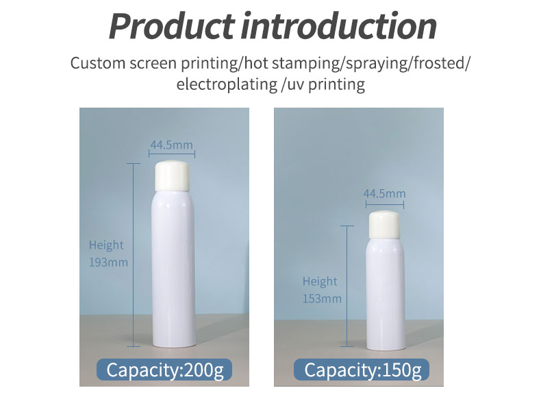 150ml 200ml PET Plastic Bottle Square Custom Sunscreen Bottles For Skin Care