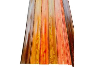 China Fire Retardance Fiberglass FRP Shaped Profiles With Wood Grain For Decoration Floors And Walls wholesale