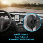 Fast QI 10W Wireless Charging Magnetic Car Mount Holder
