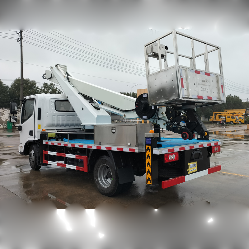 FOTON Single Row Telescopic Arm Aerial Work Truck Overhead-working-truck Lifting Mechanism