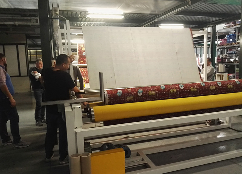 Non Woven Textiles Carpet Backing Machine TPR TPE 300Kg/H Pvc Coating Machine