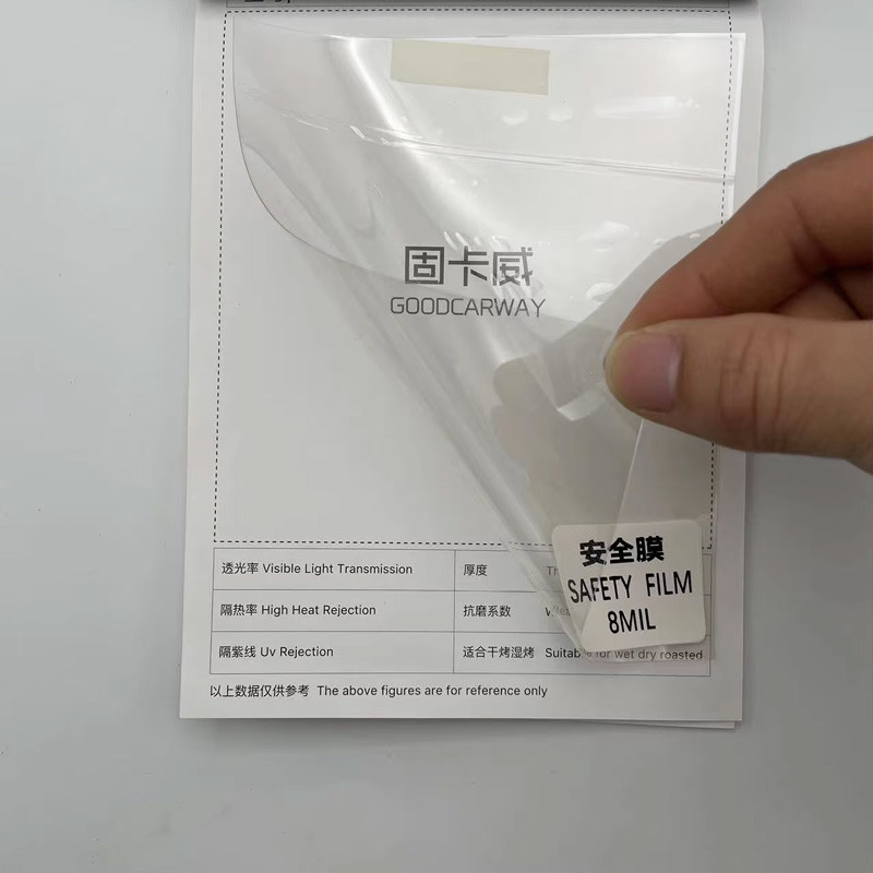 4mil 8mil 24mil Security Window Film PET Car Windshield Armor Safety Window Tint Glass Protection Film