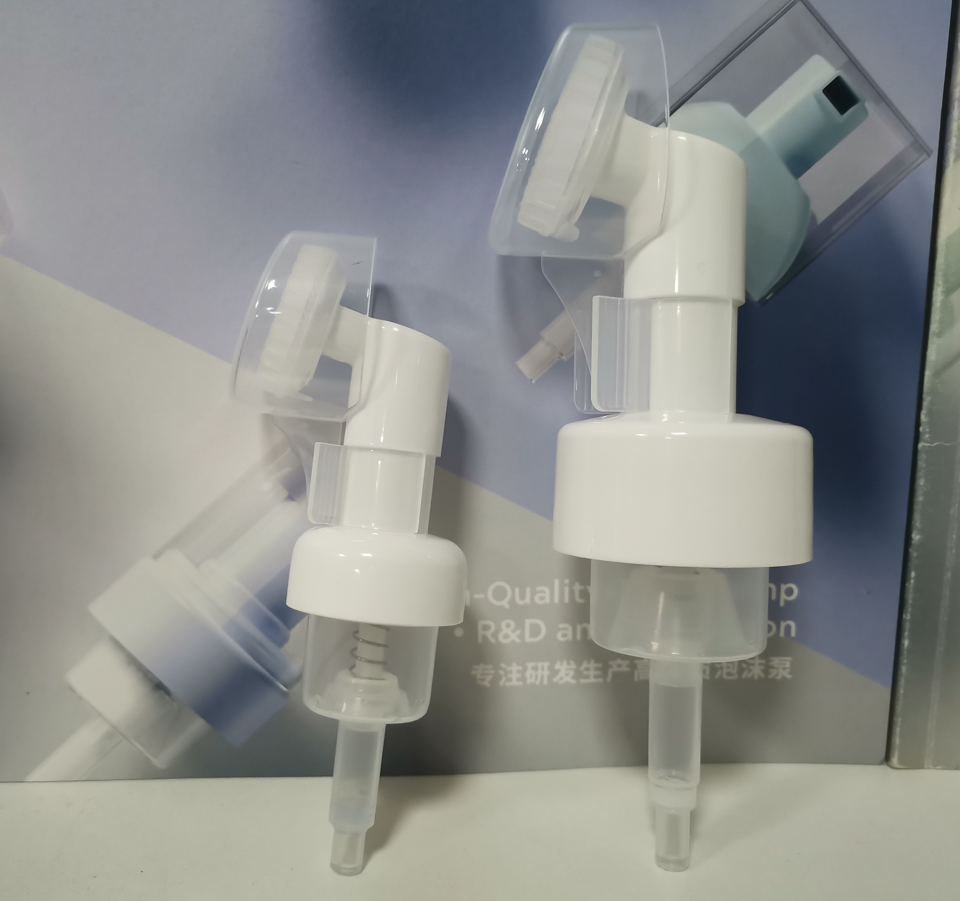 Steady Structure Bottle Foam Dispenser With Convenient Foam Pump