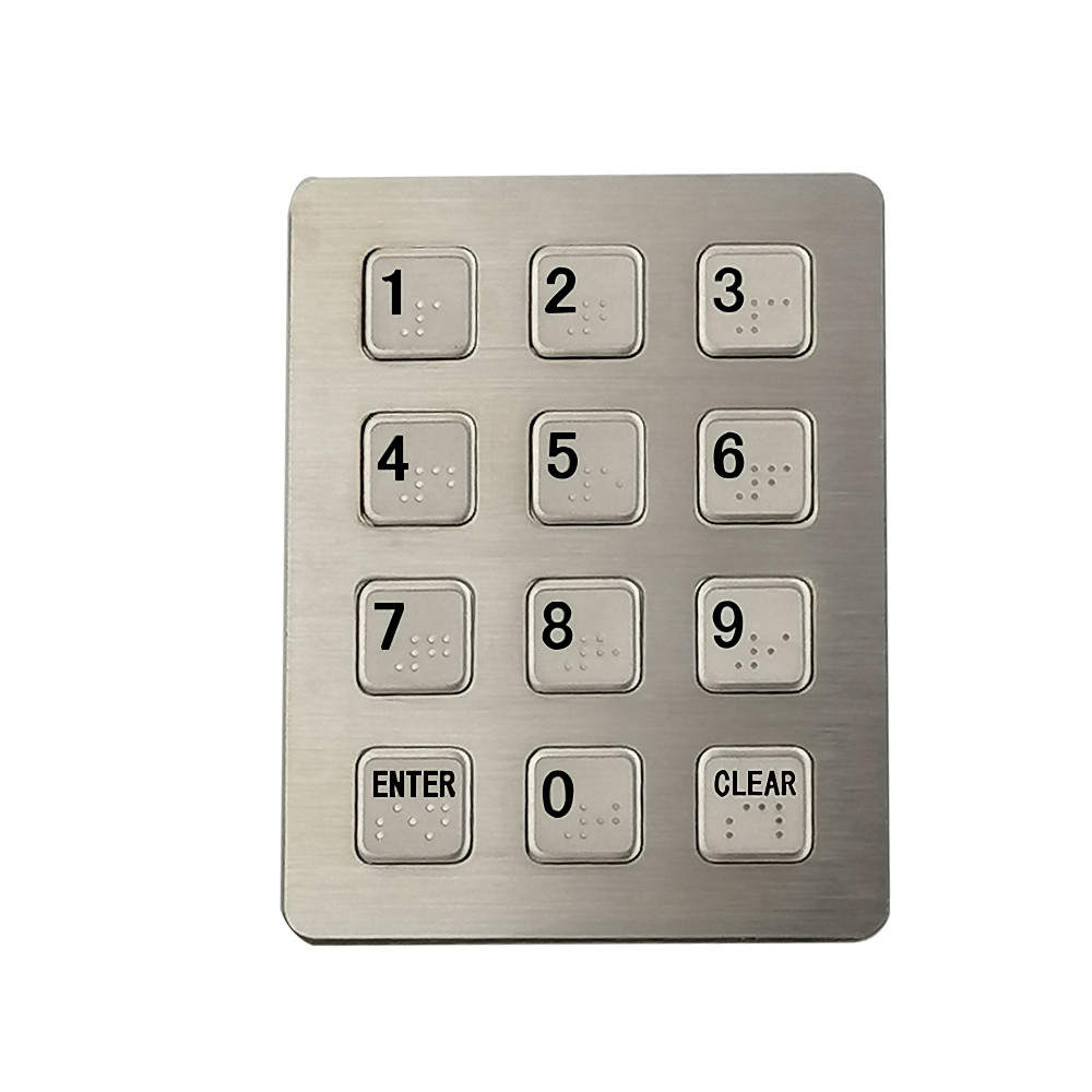 higher quality piezo keypad with 12 keys