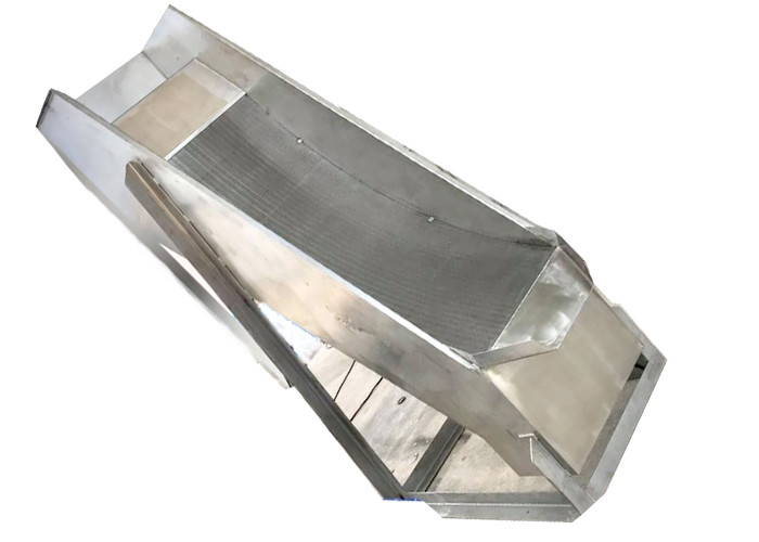 585x1595mm Stainless Steel Rice Mill Sieve Bend Screen