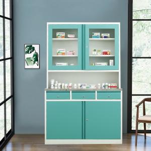 China Alkali Resistant SS304 Hospital Medicine Cabinet Adjustable With 3 Drawers wholesale