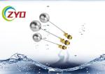 Male Thread Brass Plumbing Valves With Stainless Steel / Copper Ball