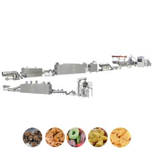 China Nordgetreide Breakfast Cereal Production Line 90kw Corn Flaker wholesale