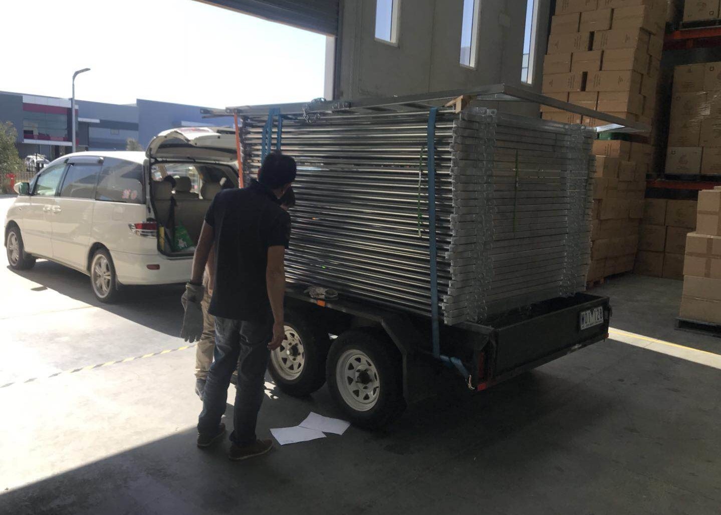 1.6x2.1m Heavy Duty Cattle Panel , Anti Rust Cattle Metal Fence Panels
