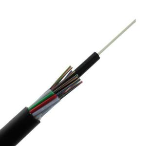 China Outdoor Aerial GYFTY 48 Core Optical Fiber Cable With FRP Strength Member wholesale