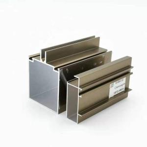 China Custom Thickness 0.9mm 1.5mm Curtain Track Profiles For Curtain Wall wholesale