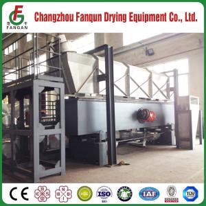China Granule Powder Vibration Fluid Bed Dryer 3.7x2KW Single Layer wholesale