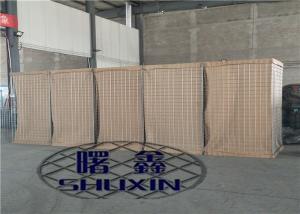 China 5 Cells Hot Dipped Galvanized Hesco Bastion Barrier wholesale