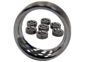 China YG6 Round Tungsten Carbide Eyelets Wire Guides Used In Stainless Steel Screens wholesale