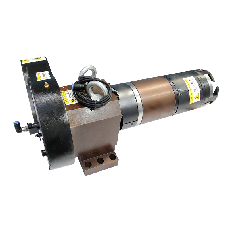 Four-Jaw Double-Action Pneumatic Precision Rotary Feeding Chuck R125s For Metal Processing  For Industrial Machinery Laser Cutting Chuck With Wide Clamping Range