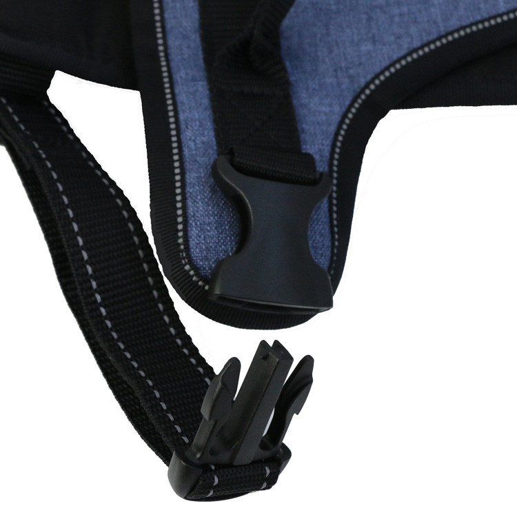 Tactical Vest Pet Harness Thin Comfortable Smooth Inside Front Clip For Dogs