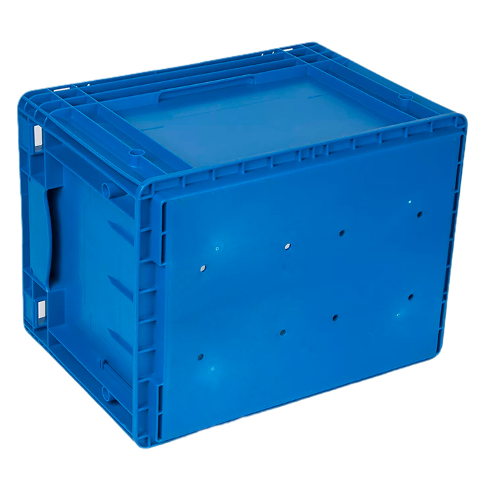 Industrial Plastic Moving Box Turnover Crate With Mold Life Of 300000-500000Shots