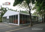 White Banquet Catering Luxury Wedding Tents Big With Glass Walls