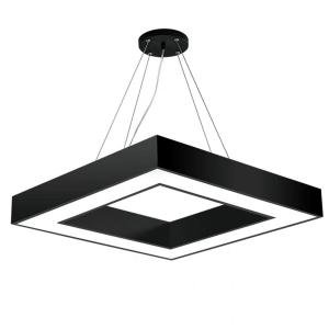 China Suspension LED Linear Lights , Square 4 Foot LED Suspended Linear Fixture wholesale