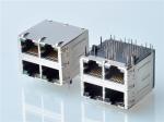 RJ45 2x2 with Integrated Magnetics JACK ，HULYN