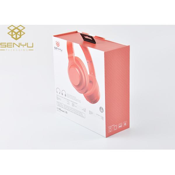 Magnetic Closure Foldable Bluetooth Headset Box Headphone Packaging Box