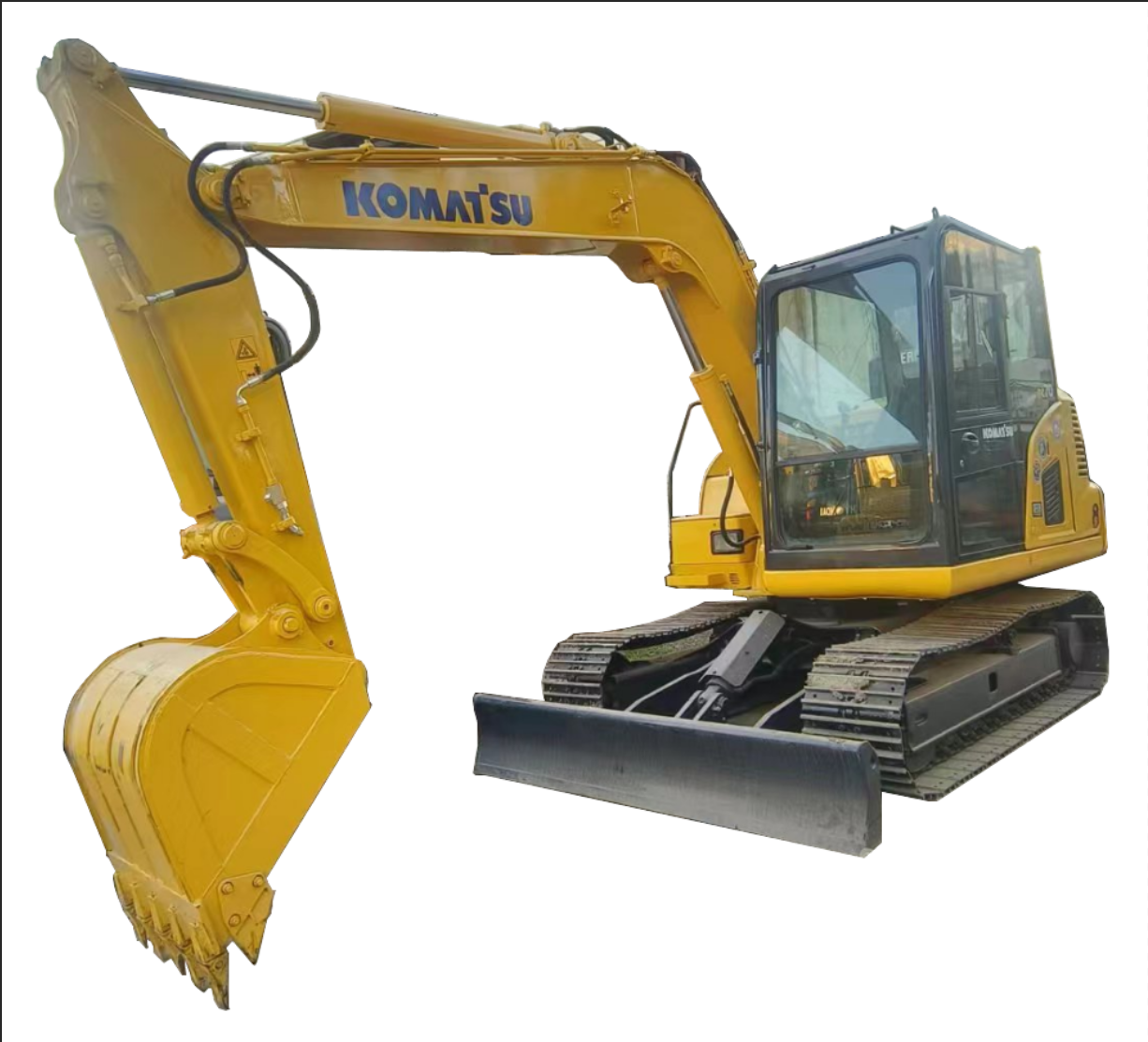 Japan Komatsu PC 70 Excavator with 48.5KW Cummins Engine in Good Condition