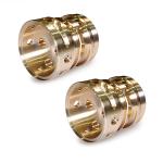 OEM Brush Surface Turned Brass CNC Machining Parts