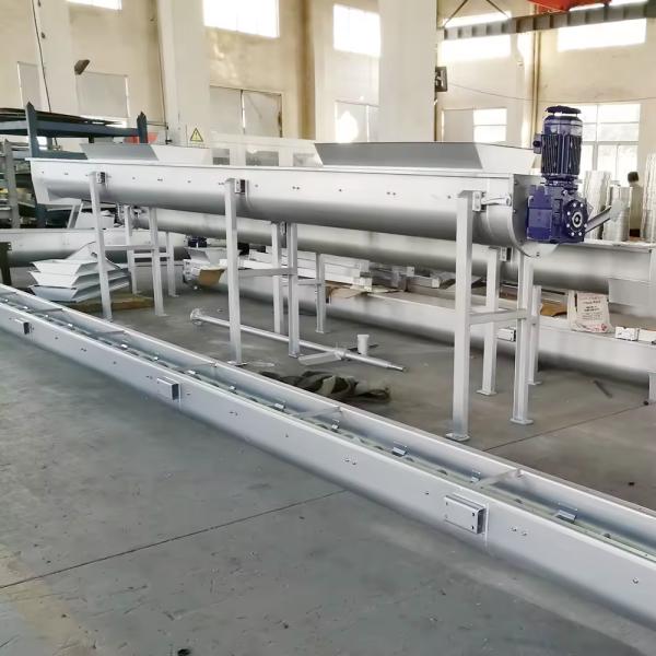 Thermal Processing Heater Screw Drying Auger Hollow Flight Heating Screw Conveyor for Energy & Mining Custom Factory Manufacturer