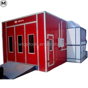 China LED Light SUV Car Spray Booth 6900*3900*2650mm with Fiberglass Exhaust Filter wholesale