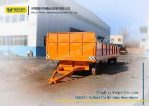 China Solid Tyre Heavy Duty Plant Trailer 1 Ton - 100 Tons Large Load Capacity wholesale