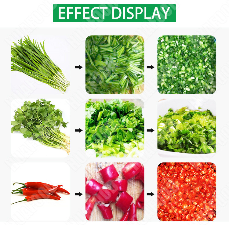 304 Stainless Steel Electric Vegetable Cube Cutter Electric Slicer For Kitchen Restaurants