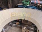 Hot Vulcanizing Rubber Ceramic Liners Industrial Wear Resistant