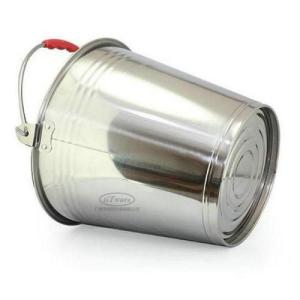 China Food Grade Stainless Steel Water Bucket 0.4mm Thickness Durable And Easy Cleaning wholesale