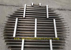 China Absorber Tower 170mm Vane Pack Chevron Demister Mesh wholesale