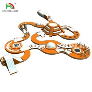 China Inflatable Floating Sea Water Park Outdoor Water Play Equipment Sea Large Water Park wholesale