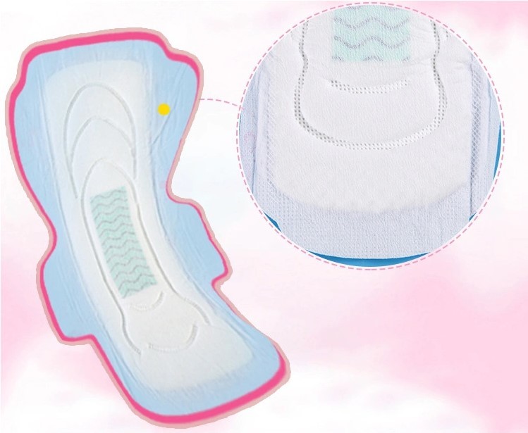 Daily Waterproof Anion Chip Long Overnight Sanitary Napkins
