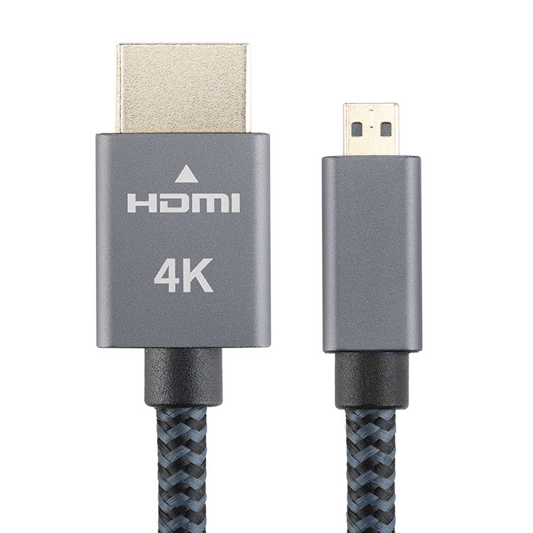 Micro D Type HDMI Cable 2.0 High Definition for Tablet Notebook Camera