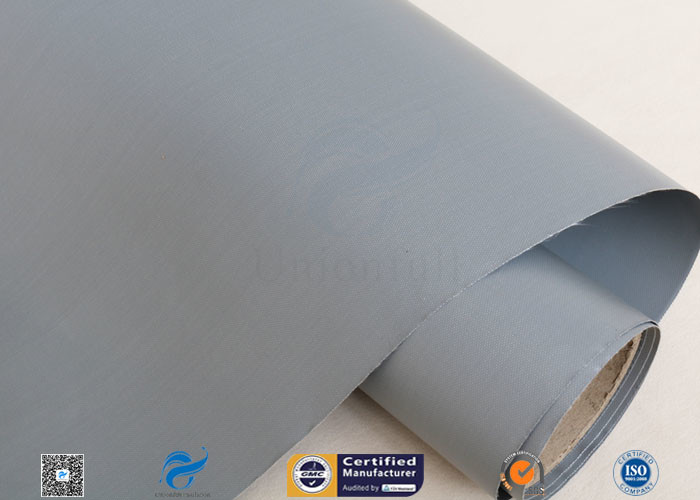 7628 320g Waterproof PVC Coated Fiberglass Fabric For Flexible Air Ductwork