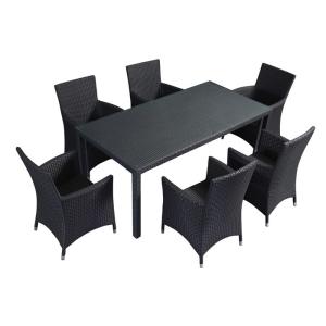 China 100% Olefin Zippered Cushions Patio Table And Chairs wholesale