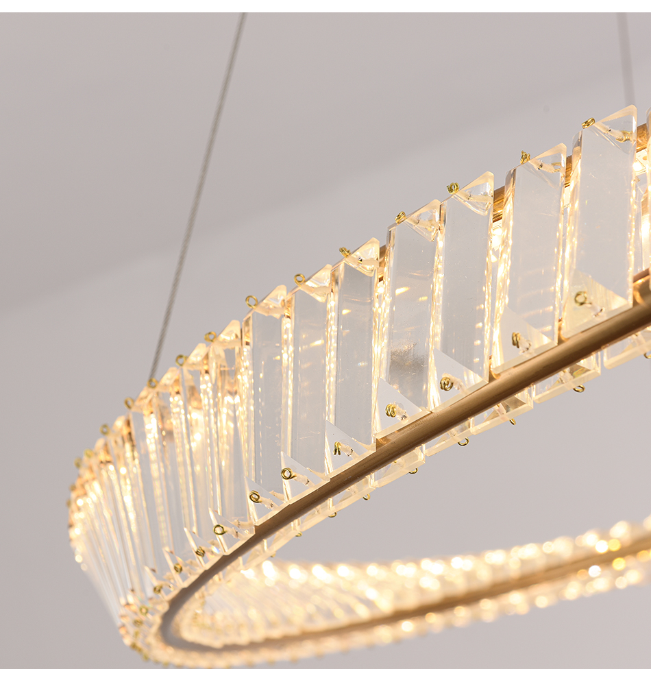 Modern Living Room Chandeliers Circle Round kitchen pendant lighting(WH-CY-203)