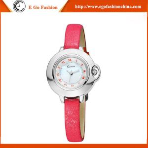 China KM17 KIMIO Women Men Unisex Watches Quartz Sport Wrist Watch Leather Band Letters Analog on sale