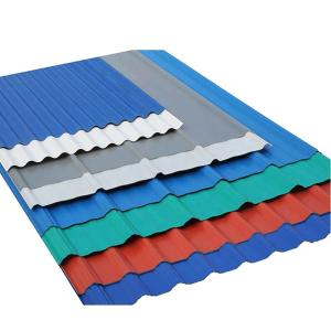 China 12m Welding Corrugated Metal Roofing Sheets Plates SGCC CE ISO Certification wholesale